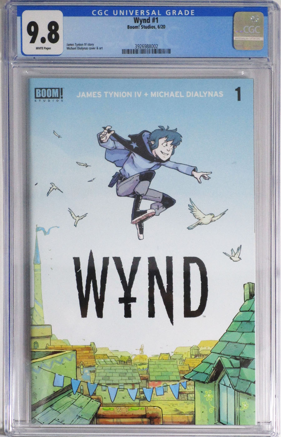 Wynd #1 Cover H 1st Ptg CGC 9.8 Regular Michael Dialynas Cover