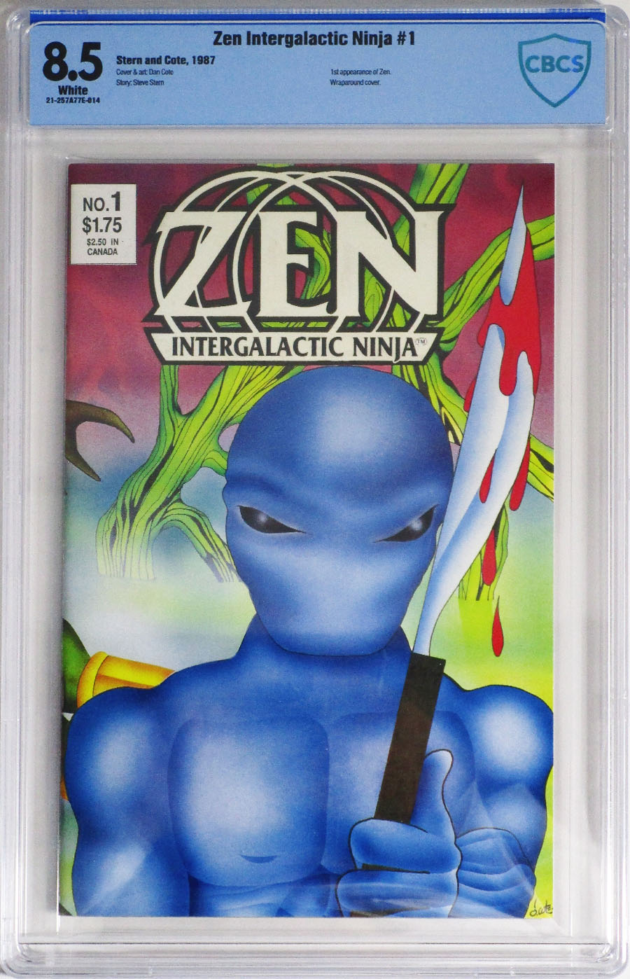 Zen Intergalactic Ninja #1 Cover C CBCS 8.5