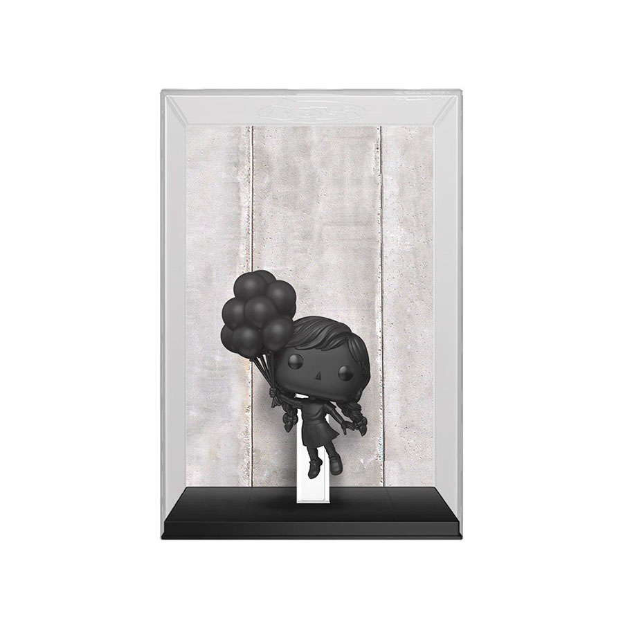 POP Art Cover Brandalised Flying Balloon Girl Vinyl Figure