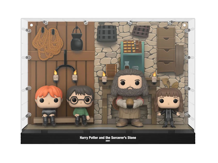 POP Moments Deluxe Harry Potter Hagrids Hut Vinyl Figure