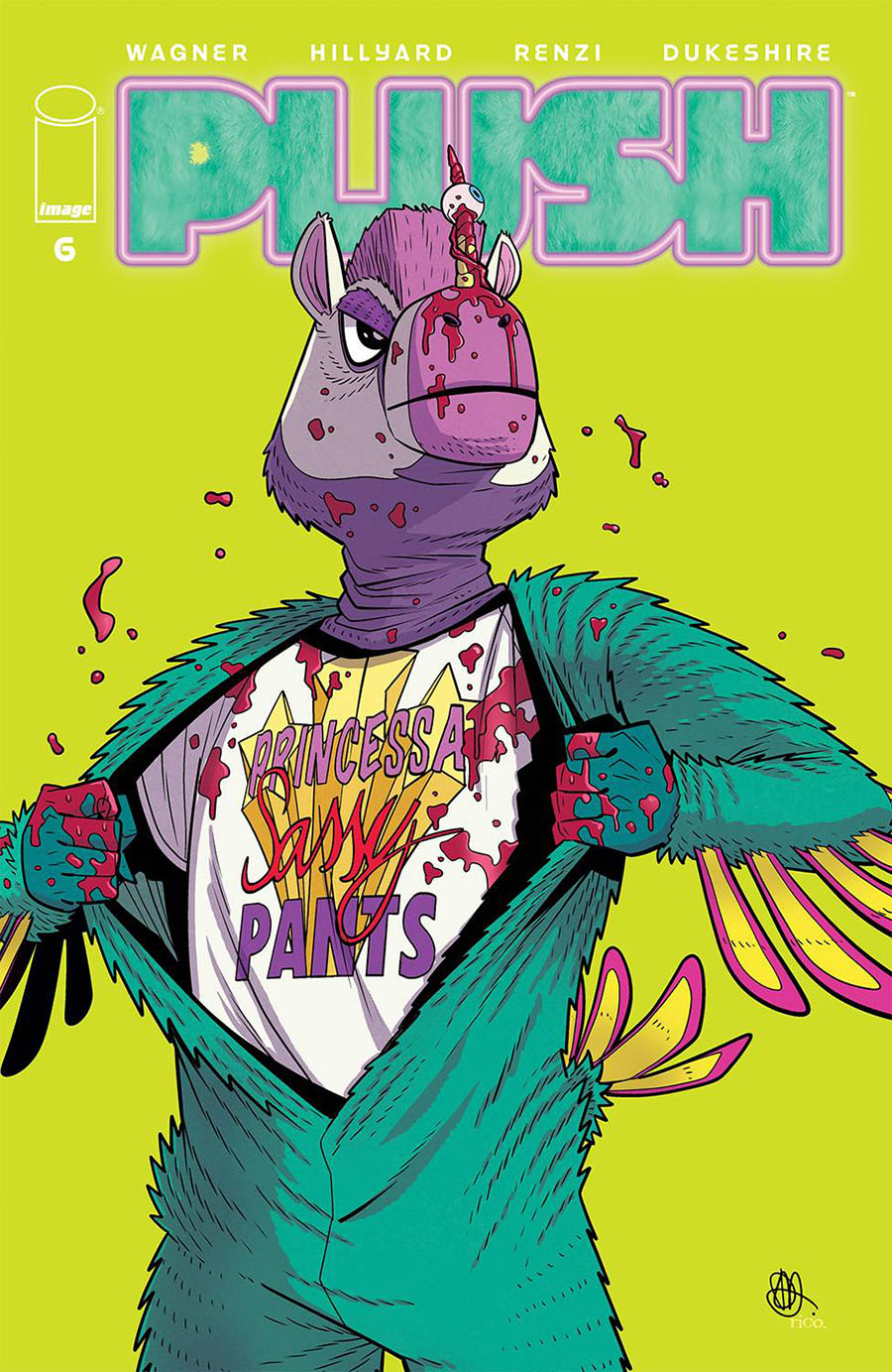 Plush #6 Cover A Regular Daniel Hillyard & Rico Renzi Cover