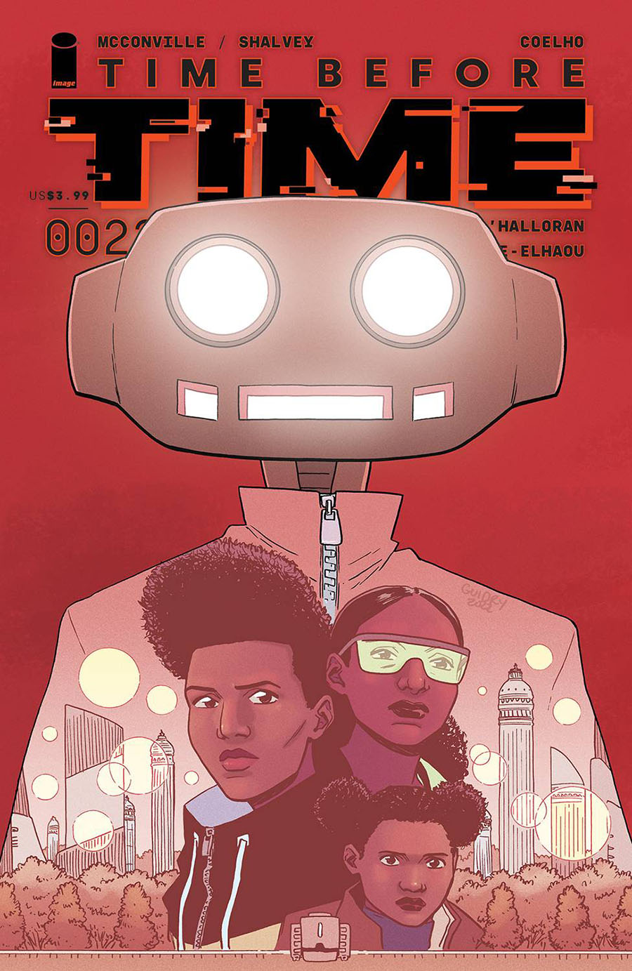Time Before Time #22 Cover B Variant Gavin Guidry Cover