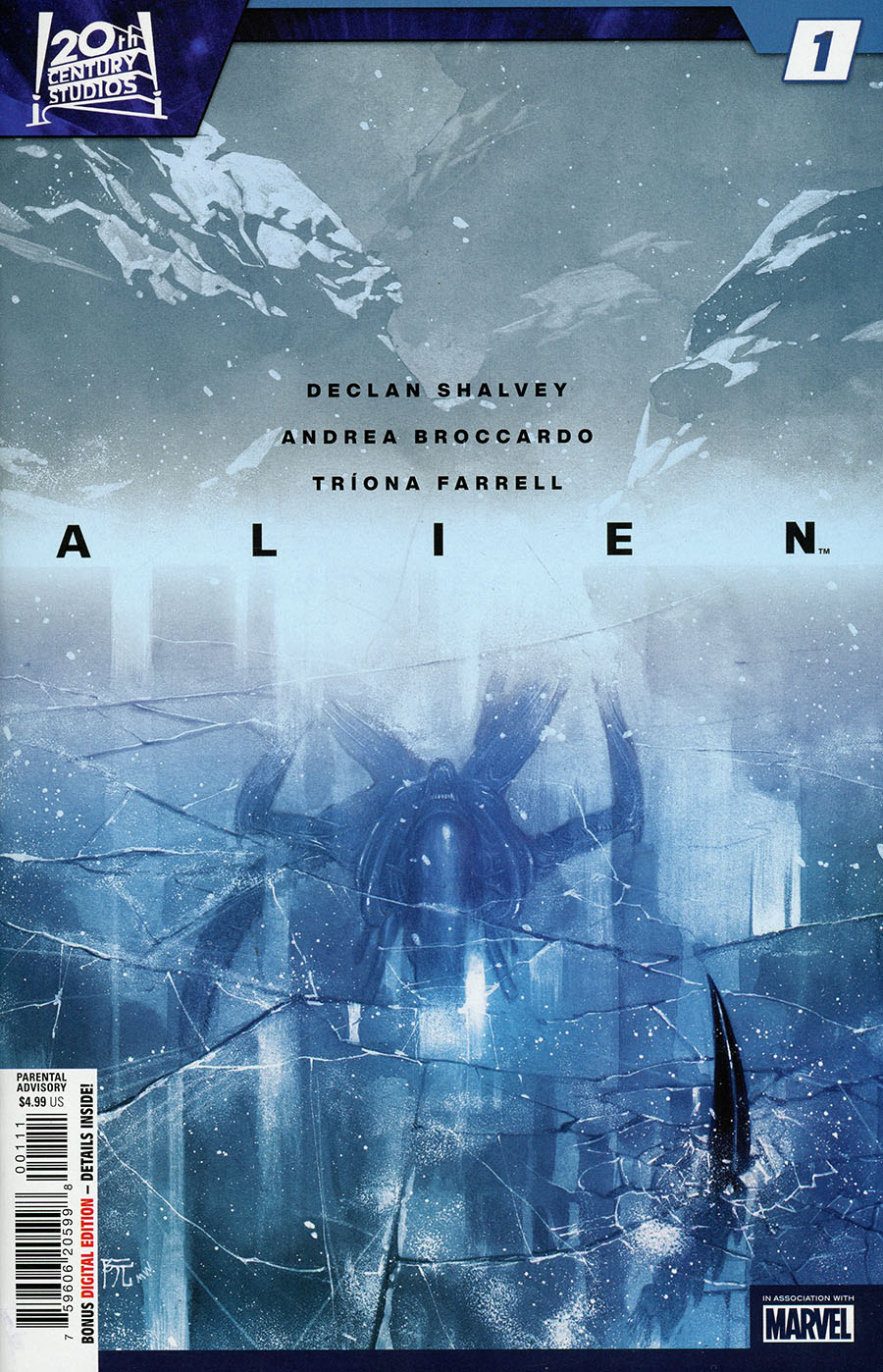 Alien Vol 3 #1 Cover A Regular Dike Ruan Cover