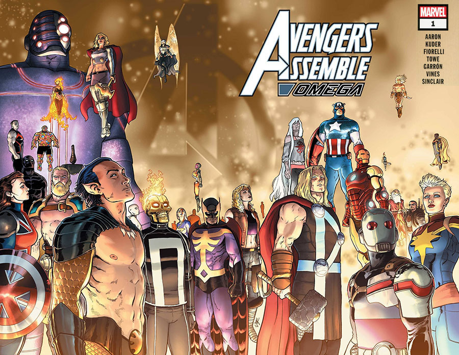 Avengers Assemble Omega #1 (One Shot) Cover A Regular Aaron Kuder Cover (Avengers Assemble Part 10)