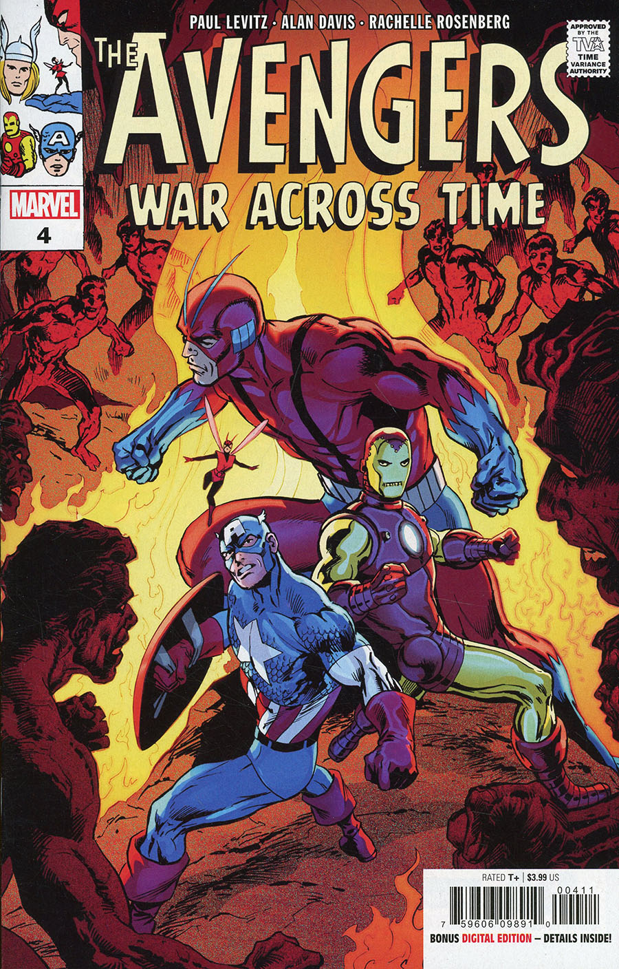 Avengers War Across Time #4 Cover A Regular Alan Davis Cover