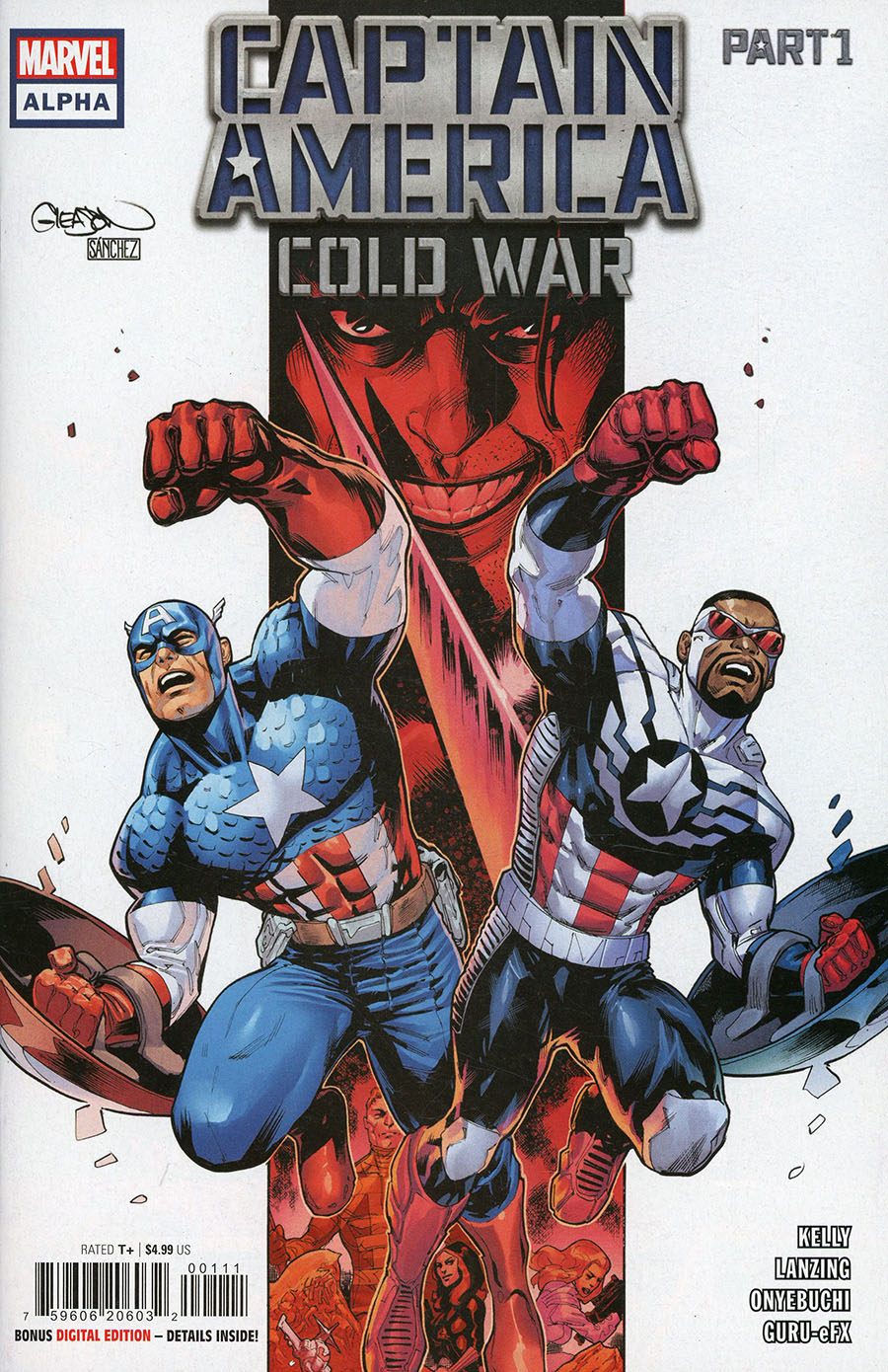 Captain America Cold War Alpha #1 (One Shot) Cover A Regular Patrick Gleason Cover (Captain America Cold War Part 1)