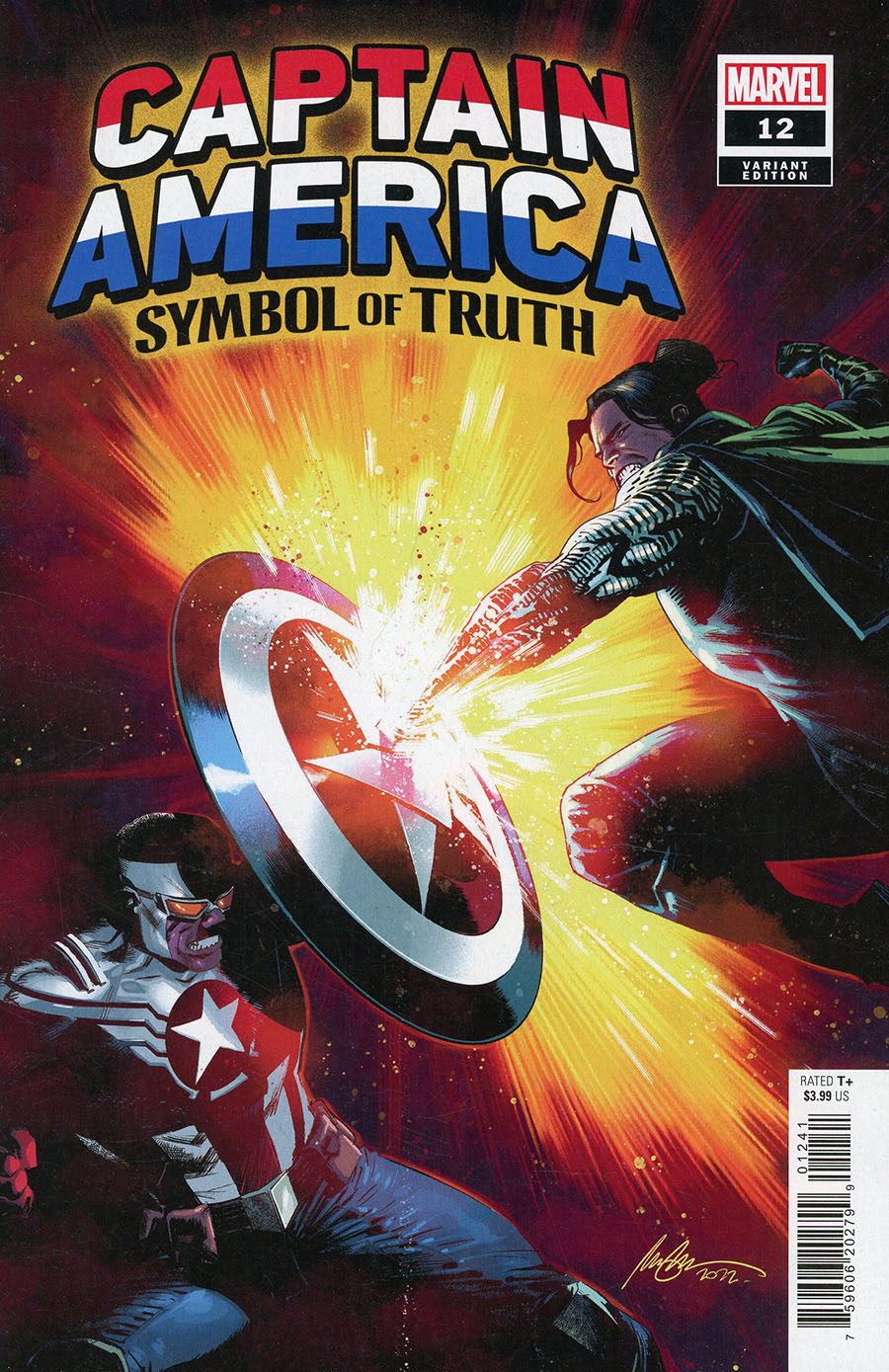 Captain America Symbol Of Truth #12 Cover C Variant Rafael Albuquerque Cover (Captain America Cold War Part 2)