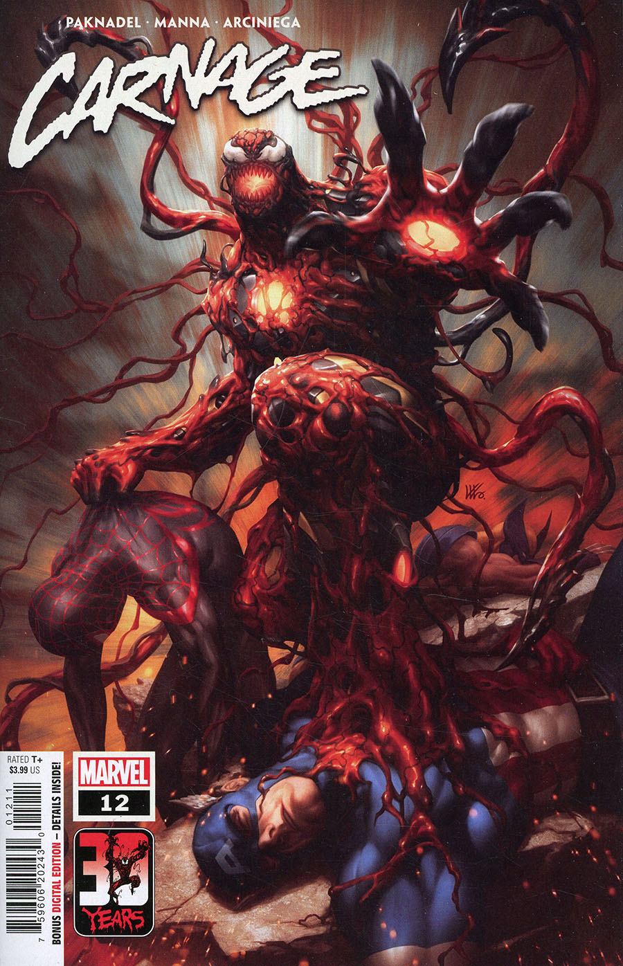 Carnage Vol 3 #12 Cover A Regular Kendrick kunkka Lim Cover