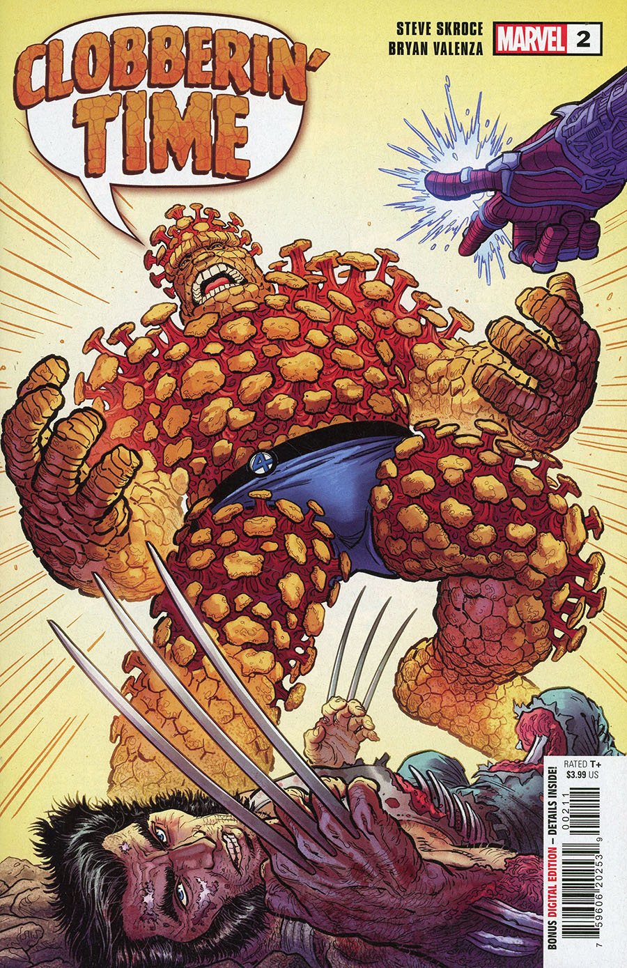 Clobberin Time #2 Cover A Regular Steve Skroce Cover