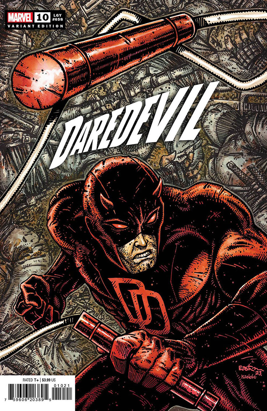 Daredevil Vol 7 #10 Cover B Variant Kevin Eastman Cover