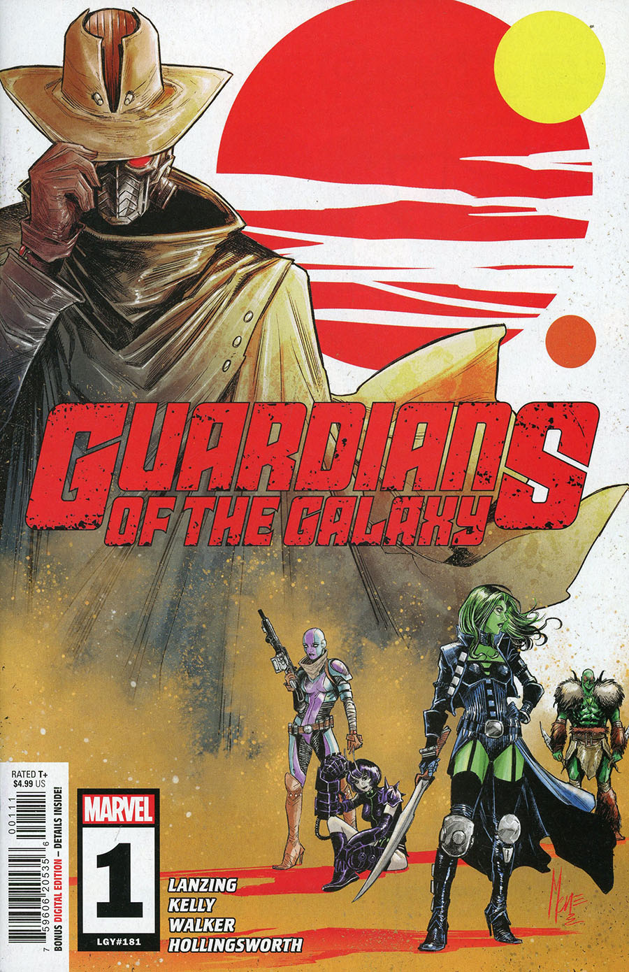 Guardians Of The Galaxy Vol 7 #1 Cover A Regular Marco Checchetto Cover
