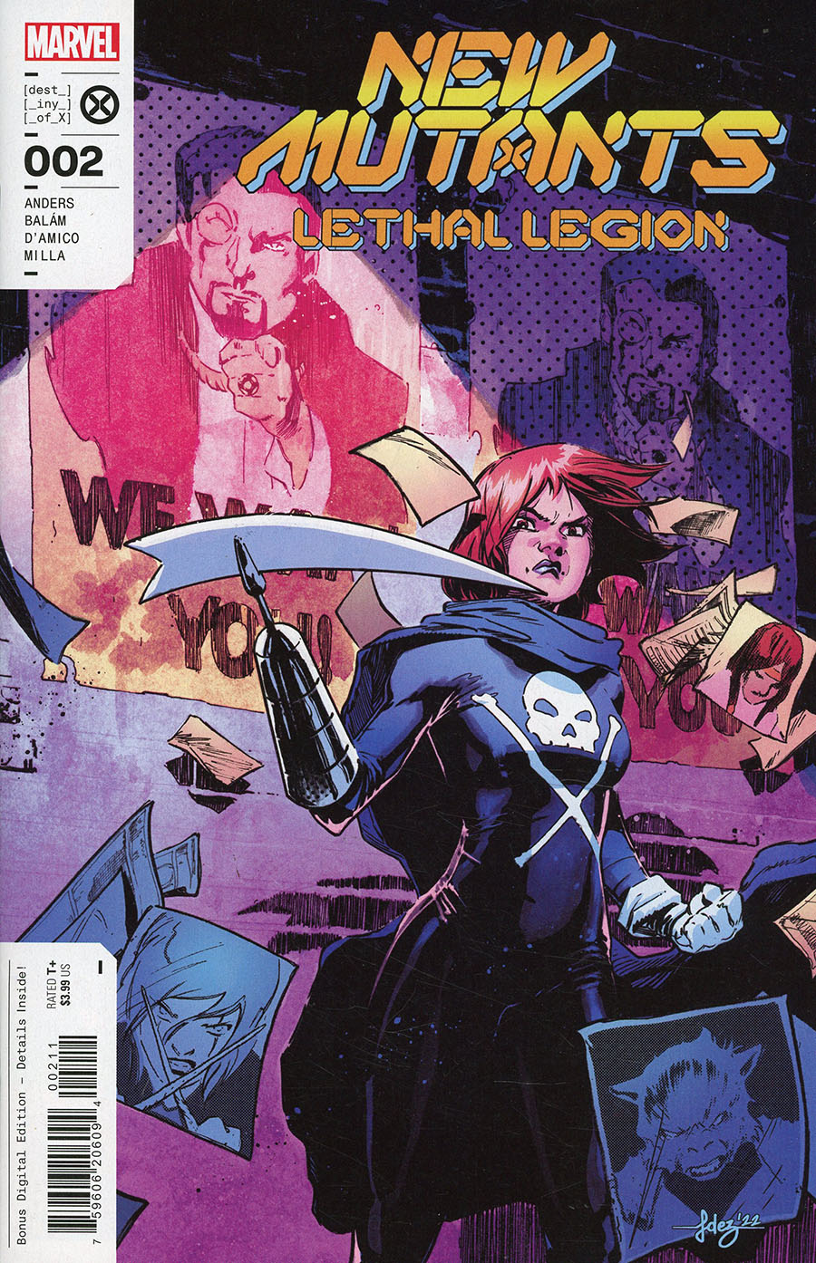 New Mutants Lethal Legion #2 Cover A Regular Javier Fernandez Cover