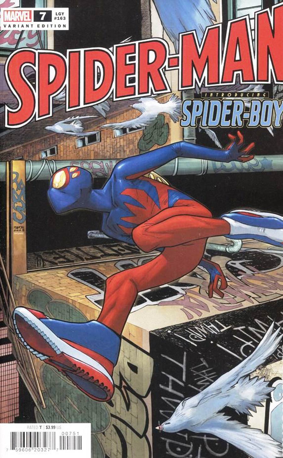 Spider-Man Vol 4 #7 Cover D Variant Humberto Ramos Top Secret Spoiler Cover