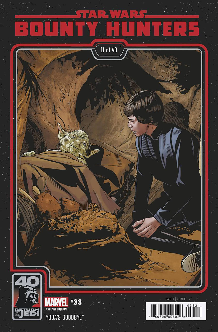 Star Wars Bounty Hunters #33 Cover B Variant Chris Sprouse Return Of Jedi 40th Anniversary Cover