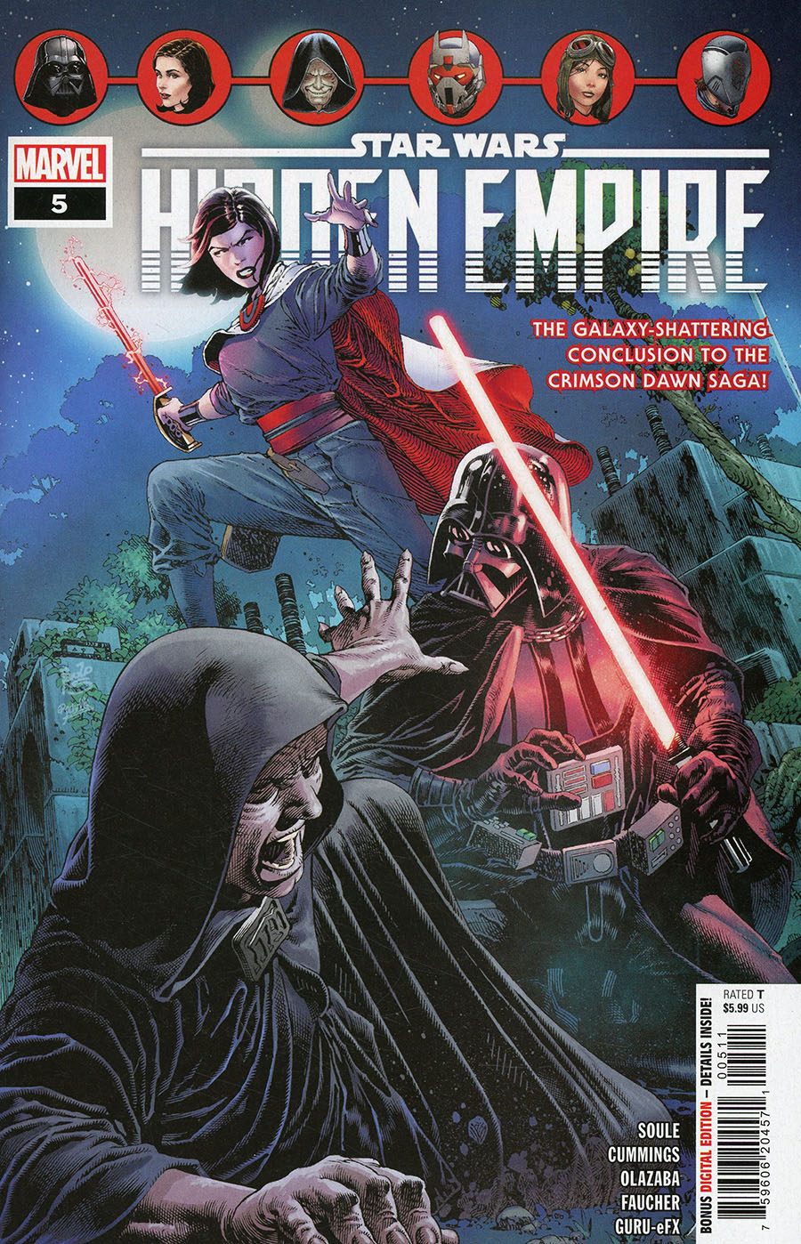 Star Wars Hidden Empire #5 Cover A Regular Paulo Siqueira Cover