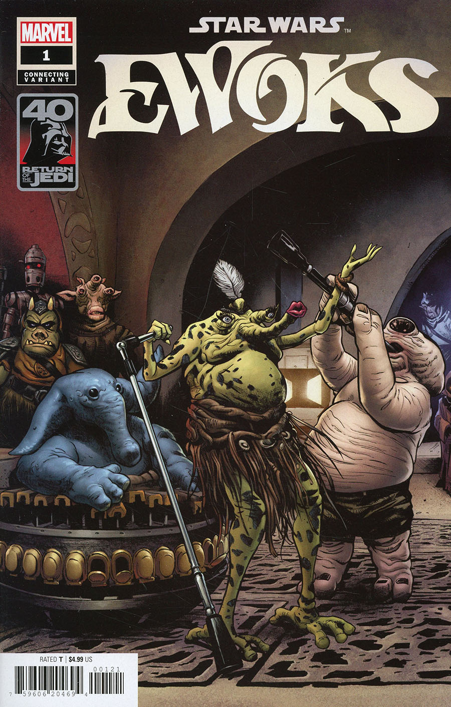 Star Wars Return Of The Jedi Ewoks #1 (One Shot) Cover B Variant Lee Garbett Connecting Cover