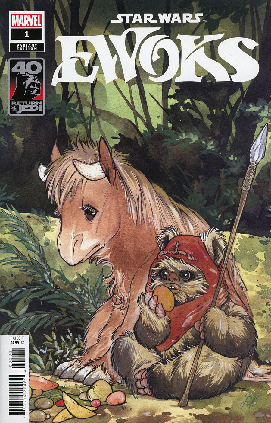 Star Wars Return Of The Jedi Ewoks #1 (One Shot) Cover C Variant Peach Momoko Cover