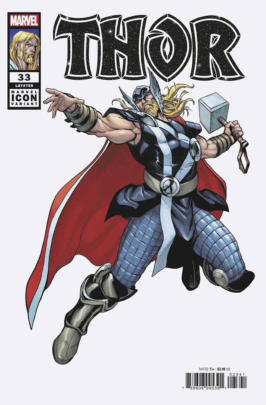 Thor Vol 6 #33 Cover B Variant Stefano Caselli Marvel Icon Cover