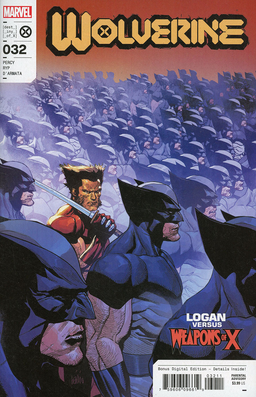 Wolverine Vol 7 #32 Cover A Regular Leinil Francis Yu Cover