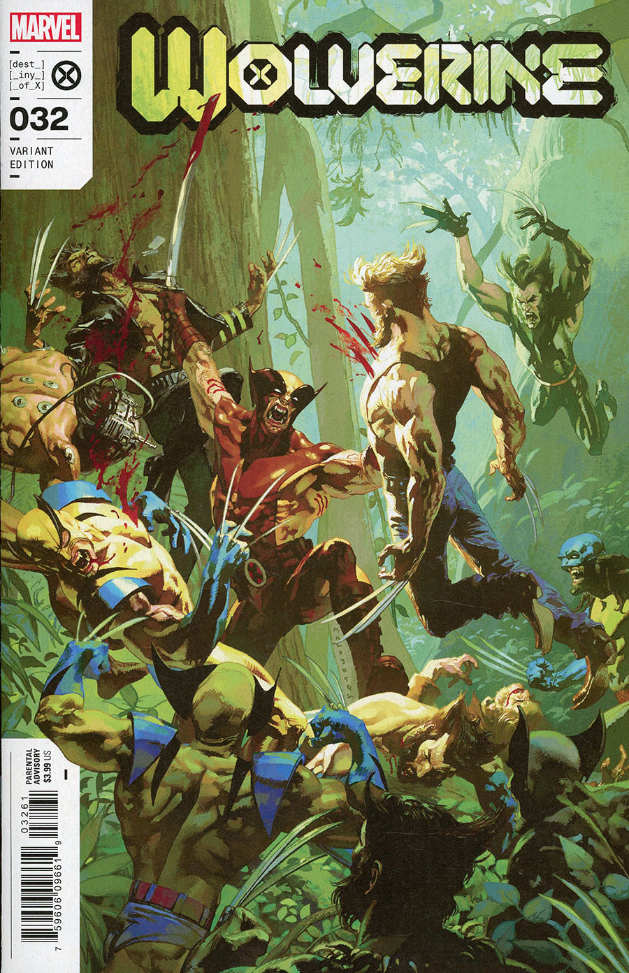 Wolverine Vol 7 #32 Cover C Variant Josemaria Casanovas Cover
