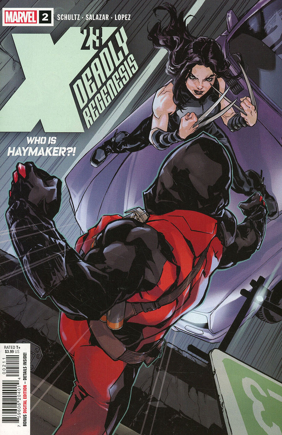 X-23 Deadly Regenesis #2 Cover A Regular Kalman Andrasofszky Cover