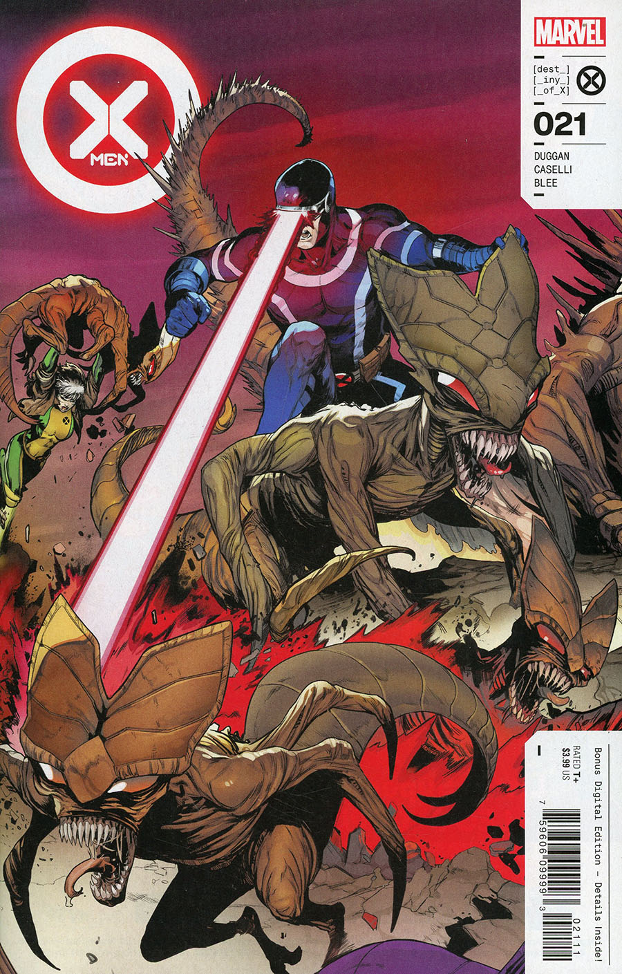 X-Men Vol 6 #21 Cover A Regular Juan Frigeri Cover (Revenge Of The Brood Tie-In)