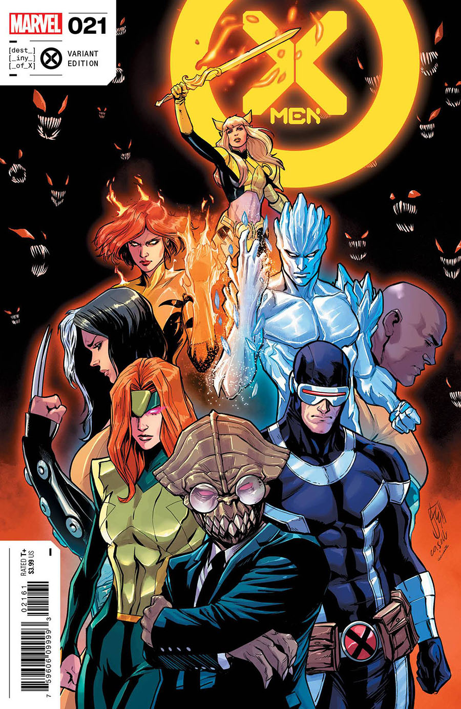 X-Men Vol 6 #21 Cover D Variant Stefano Caselli Cover (Revenge Of The Brood Tie-In)