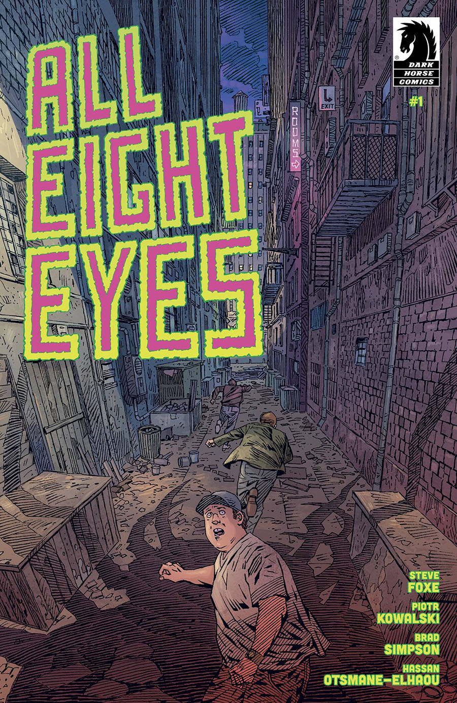 All Eight Eyes #1 Cover A Regular Piotr Kowalski Cover