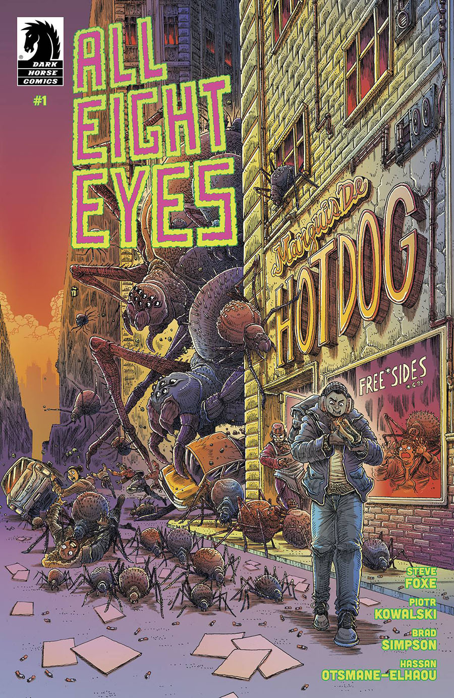 All Eight Eyes #1 Cover B Variant James Stokoe Cover