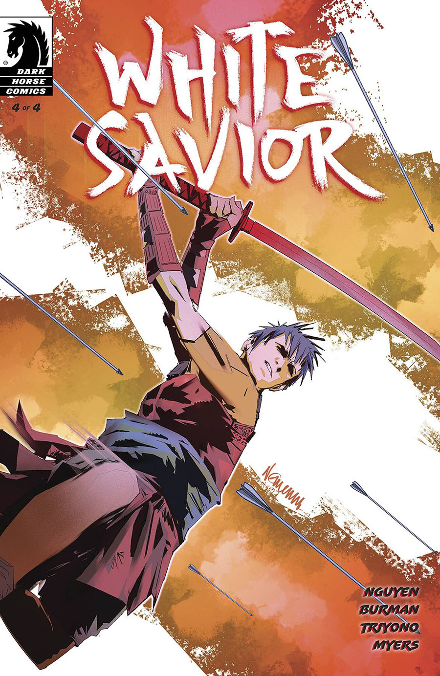 White Savior #4 Cover A Regular Eric Nguyen Cover