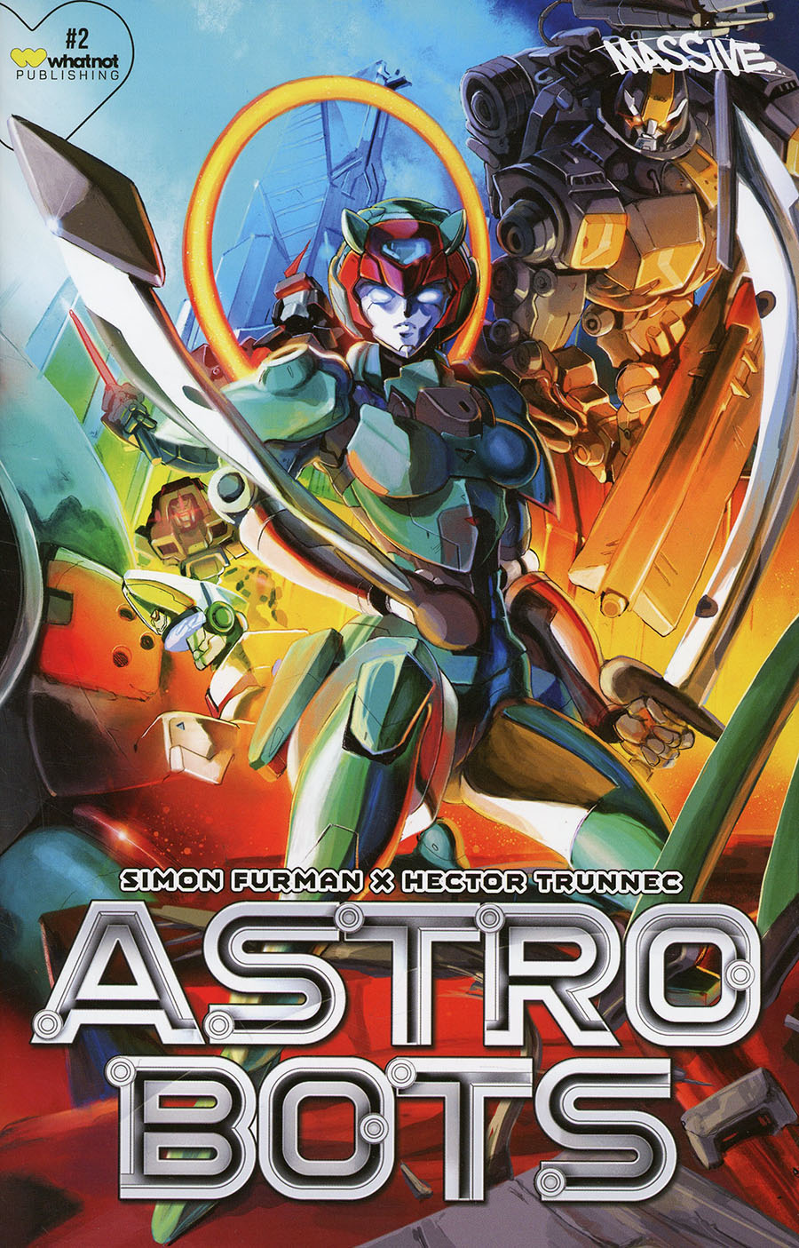 Astrobots #2 Cover A Regular Philip Knott Cover