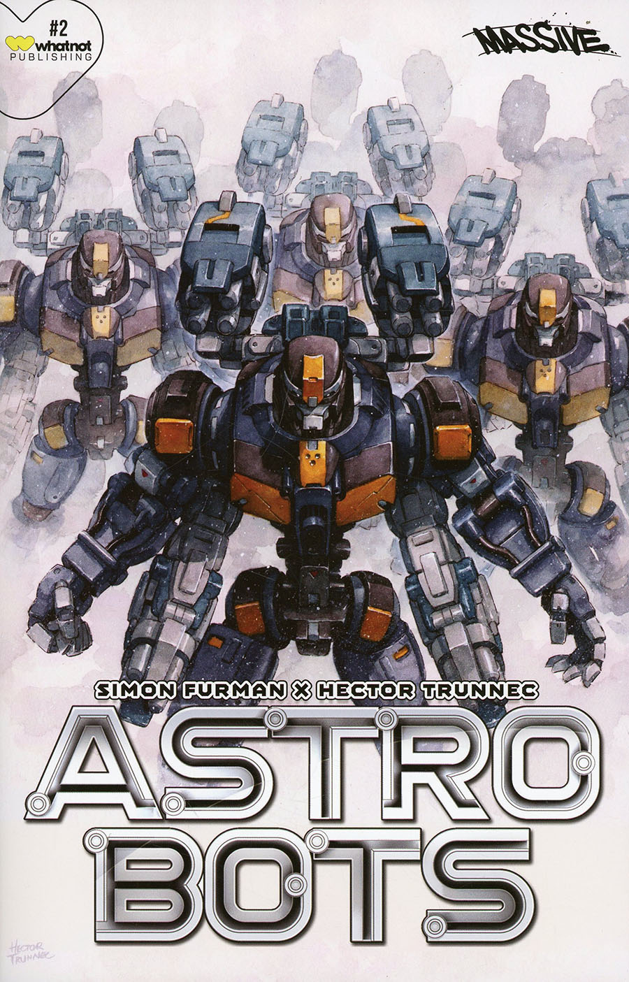 Astrobots #2 Cover B Variant Hector Trunnec Cover