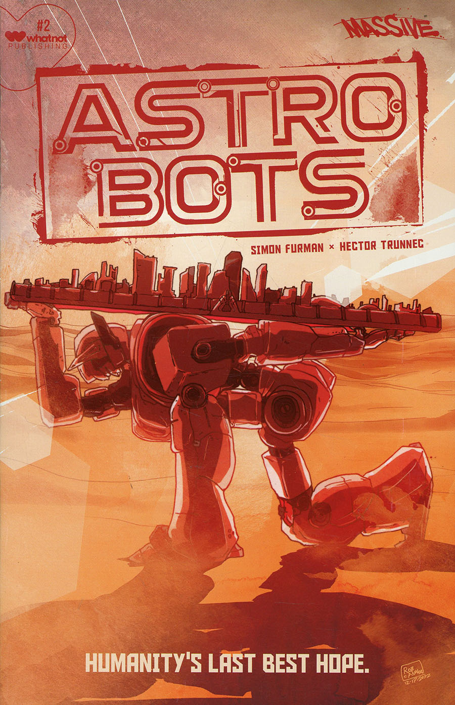 Astrobots #2 Cover E Variant Rob Cannon Cover