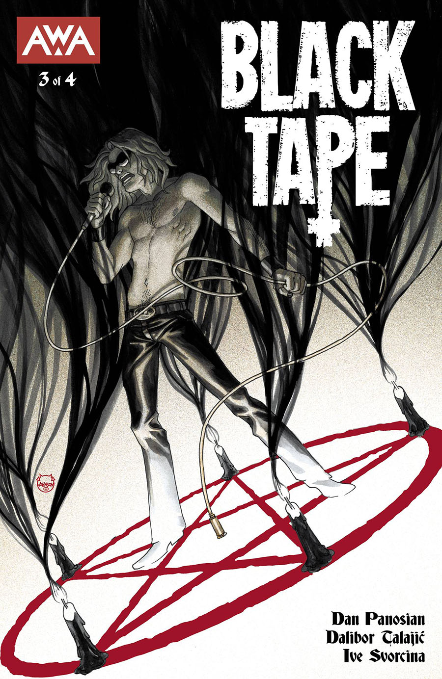 Black Tape #3 Cover B Variant Dave Johnson Cover