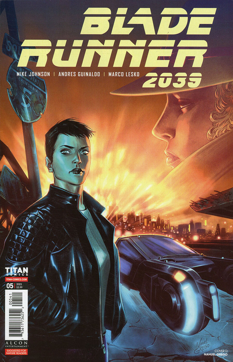 Blade Runner 2039 #5 Cover D Variant Nahuel Grego Cover