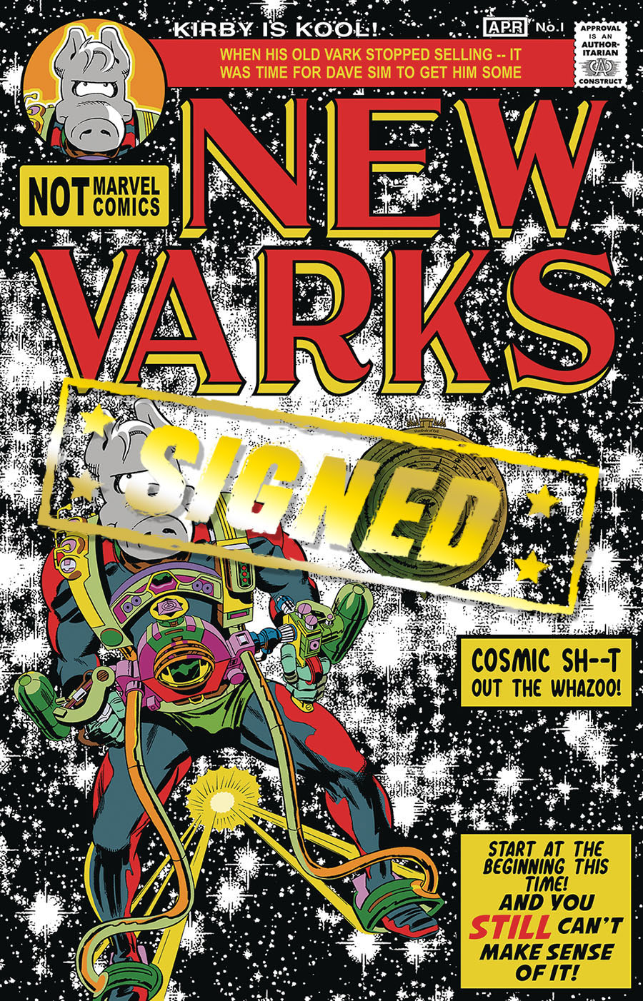 Cerebus In Hell Presents New Varks #1 (One Shot) Cover B Variant Signed Edition