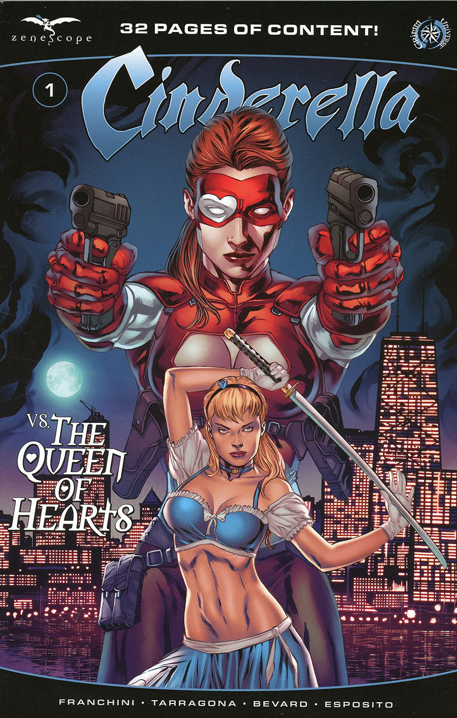 Grimm Fairy Tales Presents Cinderella vs The Queen Of Hearts #1 Cover A Igor Vitorino