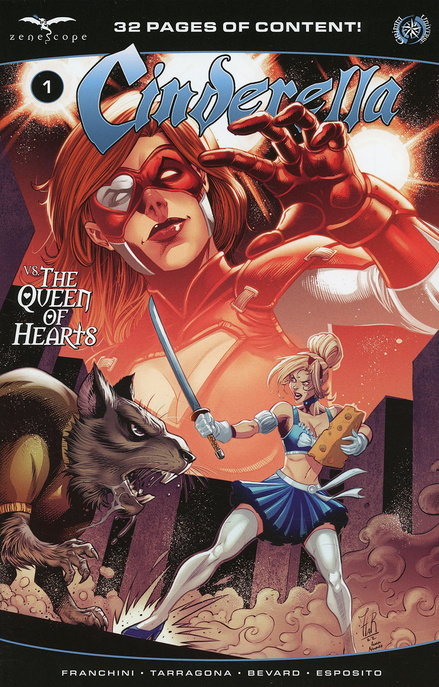 Grimm Fairy Tales Presents Cinderella vs The Queen Of Hearts #1 Cover B Jordi Tarragona