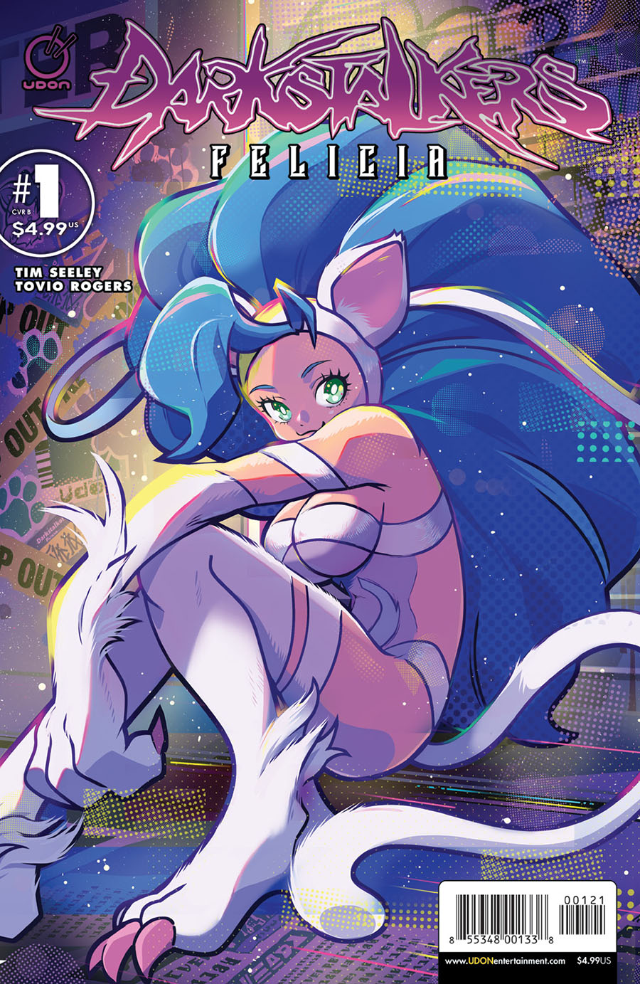 Darkstalkers Felicia #1 (One Shot) Cover B Variant Ice-Mio Cover