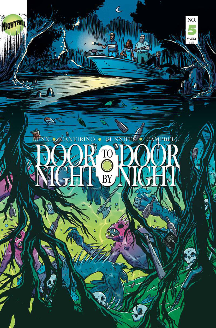 Door To Door Night By Night #5 Cover A Regular Sally Cantirino Cover