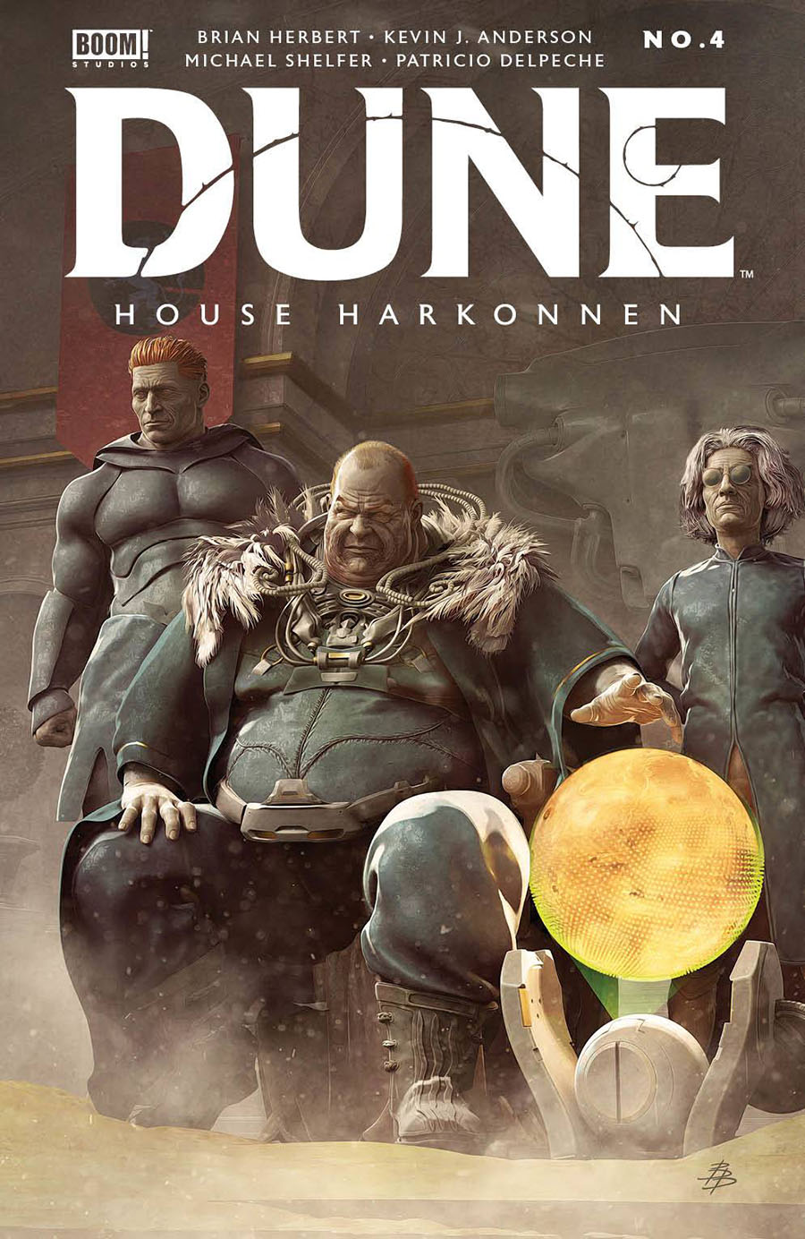 Dune House Harkonnen #4 Cover E Variant Bjorn Barends Reveal Cover