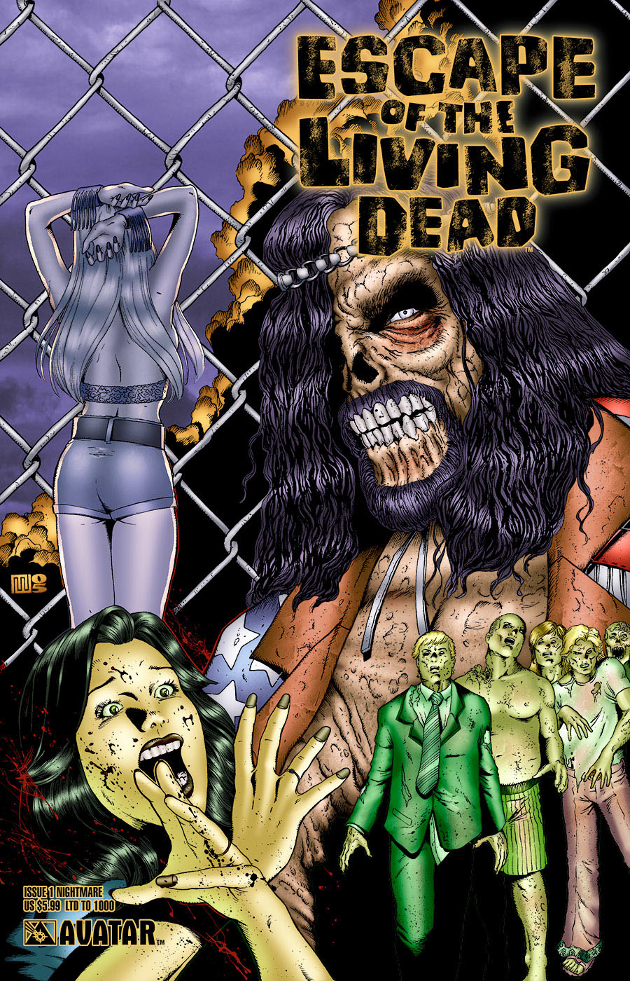 Escape Of The Living Dead Nightmares Covers Bag Set (5-Count)