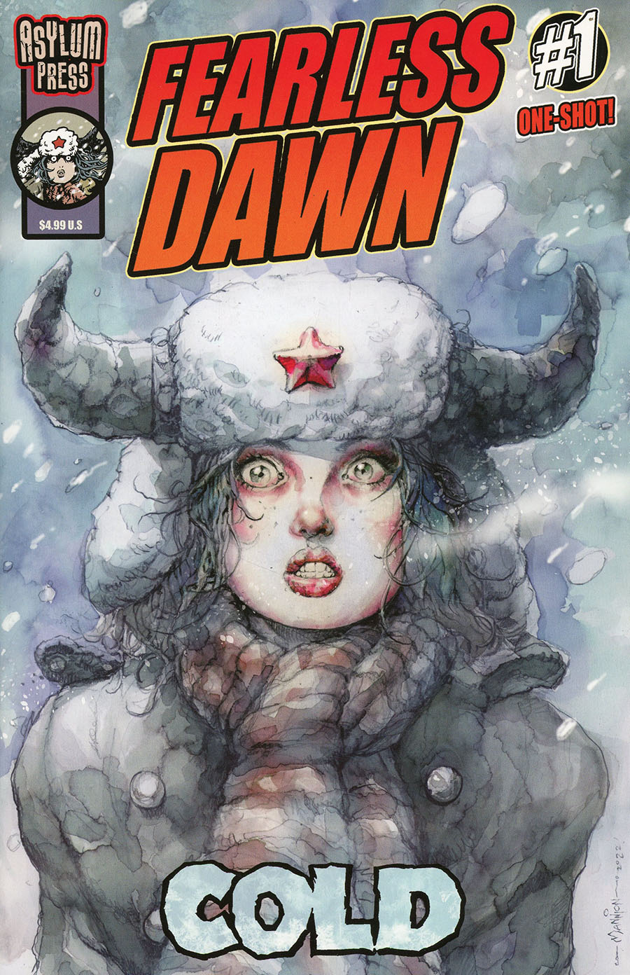 Fearless Dawn Cold #1 (One Shot) Cover A Regular Steve Mannion Cover