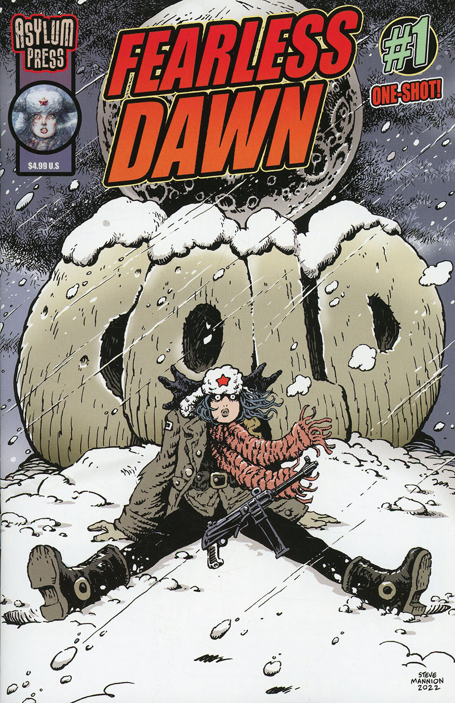 Fearless Dawn Cold #1 (One Shot) Cover B Variant Steve Mannion Cover