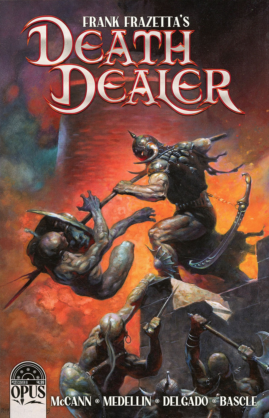 Frank Frazettas Death Dealer Vol 2 #12 Cover B Variant Frank Frazetta Cover