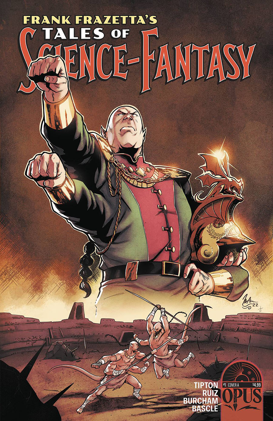 Frank Frazettas Tales Of Science-Fantasy #1 Cover A Regular Miguel Ruiz Cover