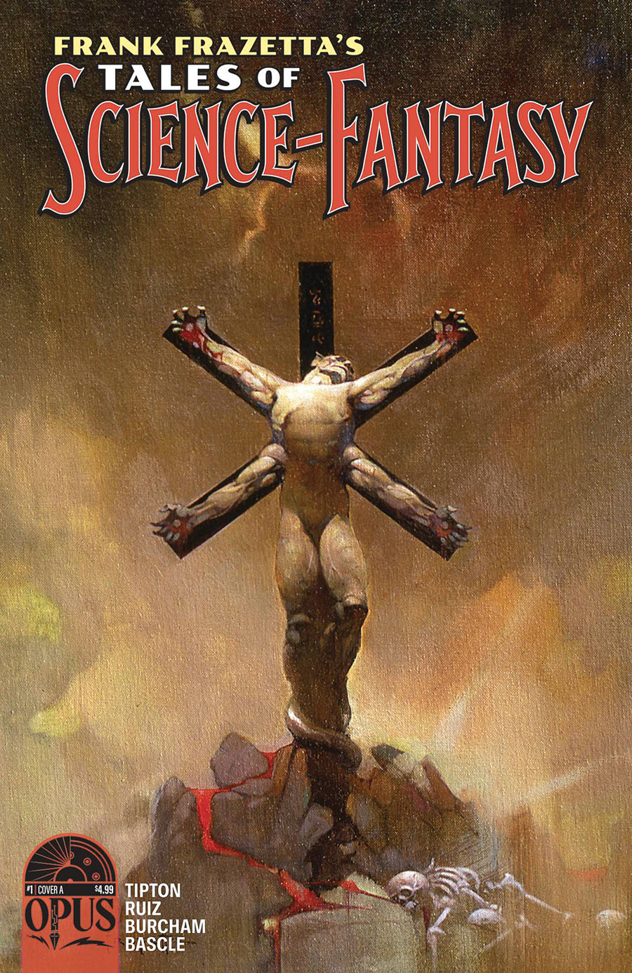 Frank Frazettas Tales Of Science-Fantasy #1 Cover B Variant Frank Frazetta Cover