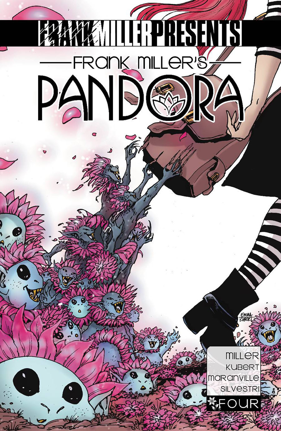 Frank Millers Pandora #4 Cover A Regular Emma Kubert Cover