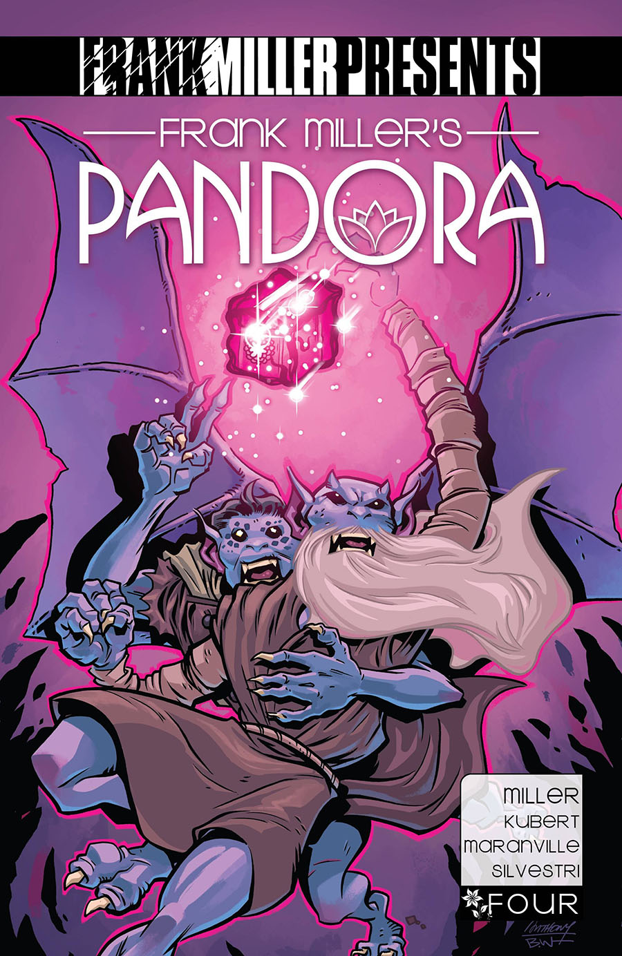 Frank Millers Pandora #4 Cover B Variant Anthony Marques Cover
