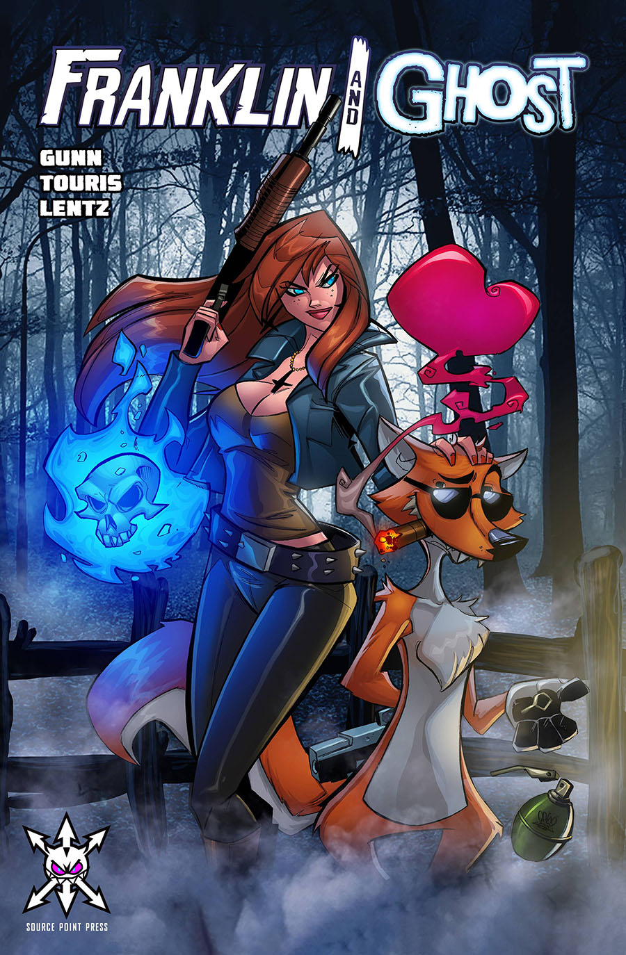 Franklin And Ghost #1 Cover A Regular Marcelo Trom Cover